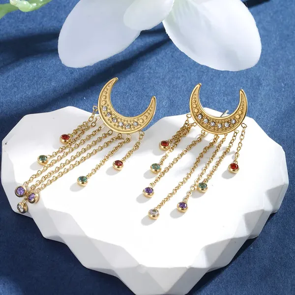 Golden_Moon_Tassel_Jewelry_Set_For_Women
